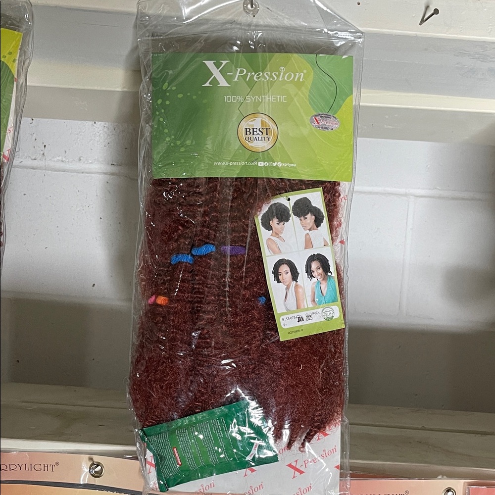 Synthetic Hair for Kids - Red
